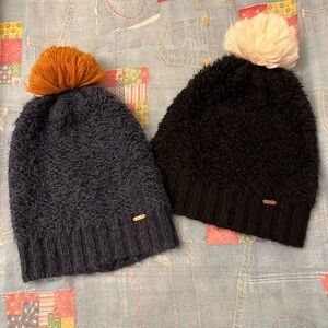 Bundle of two FP Pom Pom Beanies